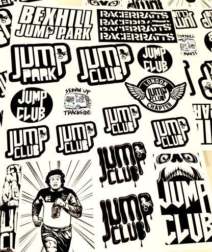 JumpClub Sticker Sheet